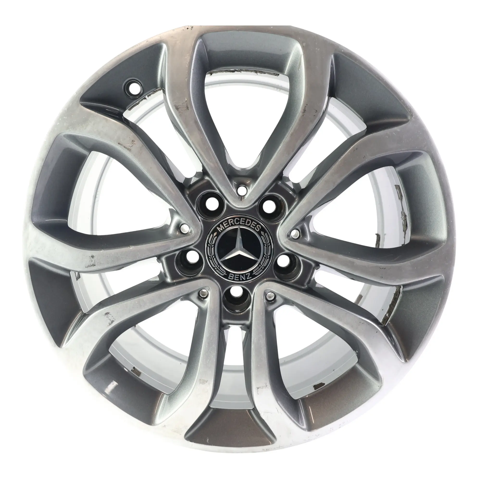 Wheel Rim Mercedes W205 Alloy Wheel Rim 5-double-spoke 17" 8J ET:54 A2054013900