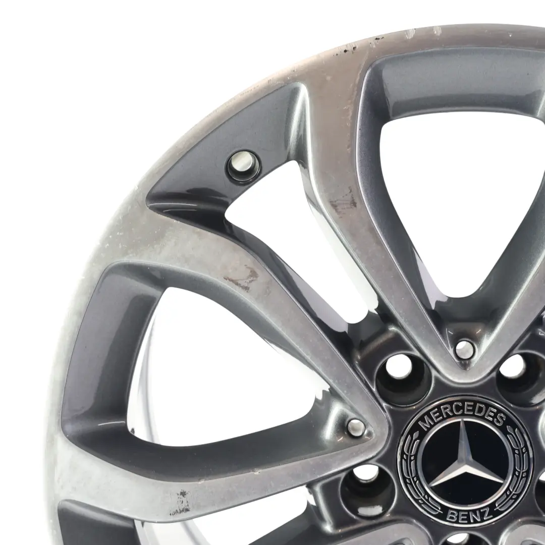 Felge Mercedes W205 Leichtmetallfelge 5-Doppelspeiche 17" 8J ET:54 für mit Teilenummer A2054013900 Felge Mercedes W205 Leichtmetallfelge 5-Doppelspeiche 17" 8J ET:54 - SKU A2054013900-1 - Teilenummer A2054013900