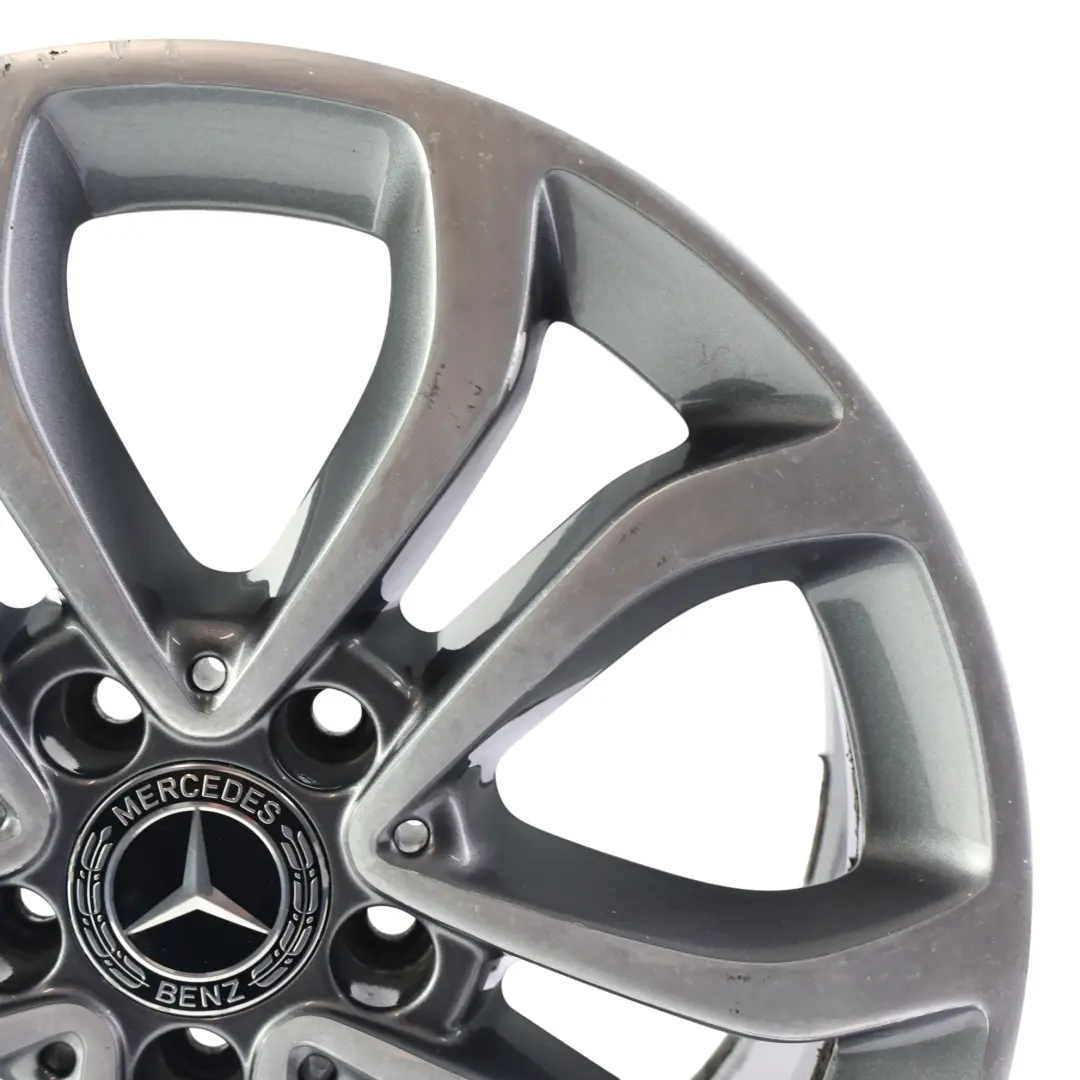  Jante Mercedes W205 Jante en alliage à 5 rayons doubles 17" 8J ET:54 - SKU A2054013900-1 - Numéro de pièce A2054013900