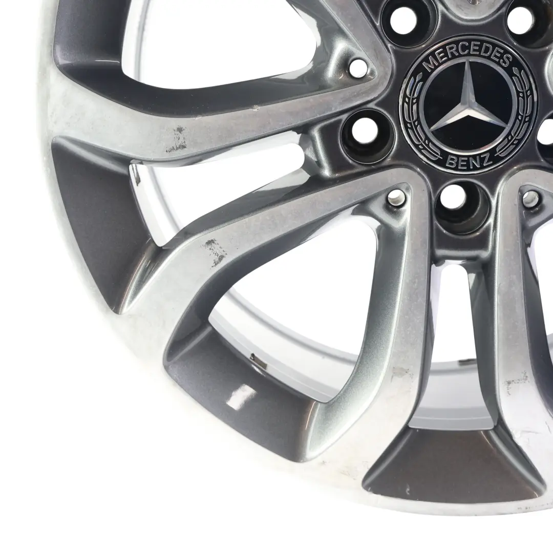  Jante Mercedes W205 Jante en alliage à 5 rayons doubles 17" 8J ET:54 - SKU A2054013900-1 - Numéro de pièce A2054013900