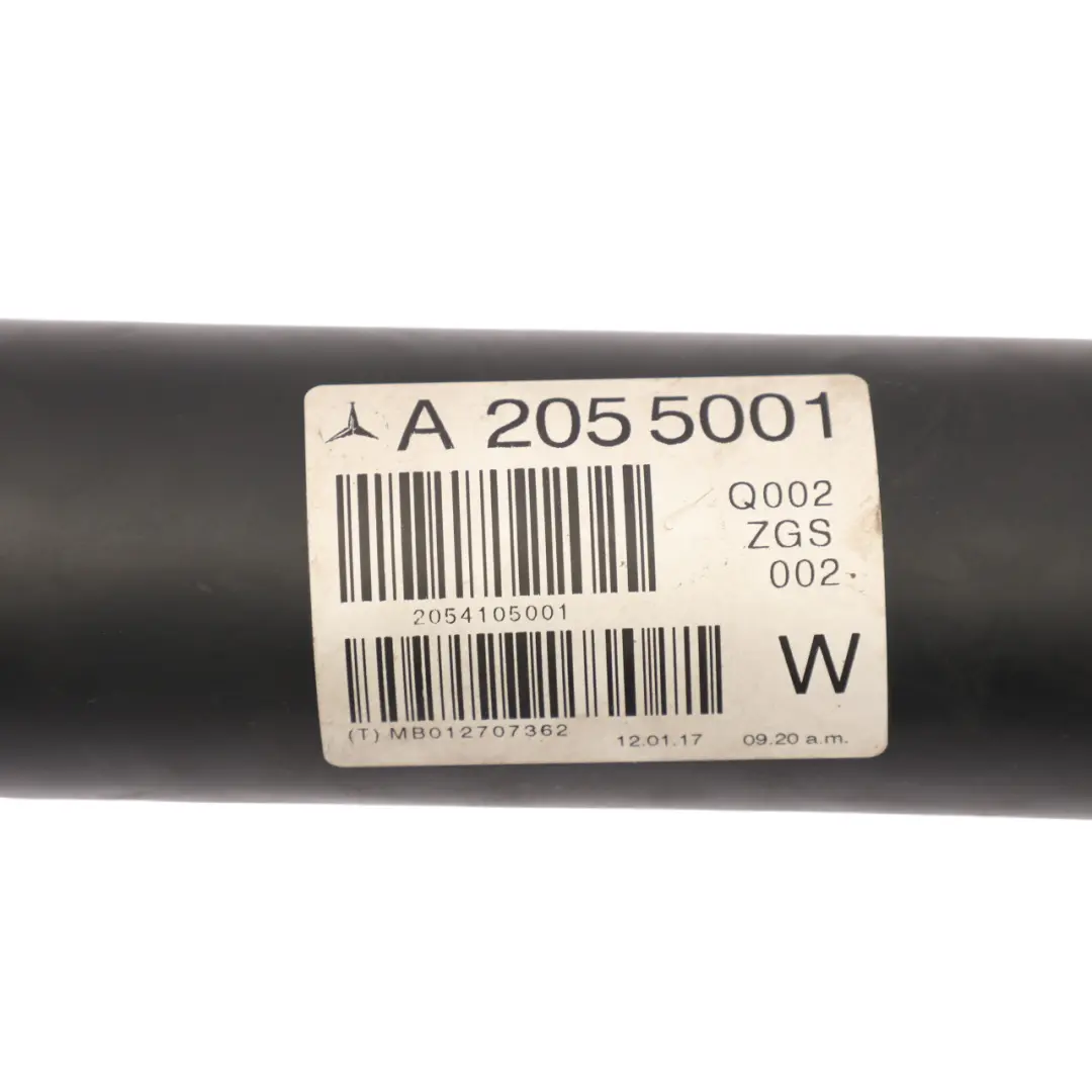  Propshaft Mercedes W205 M177 Petrol C 63 AMG Drive Prop Shaft - SKU A2054105001-1 - Part number A2054105001