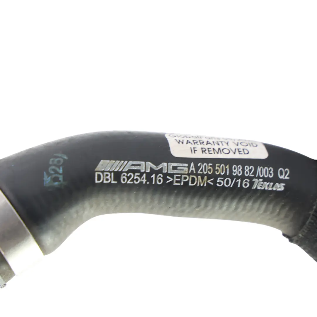 Mercedes W205 C63 AMG Tubo Liquido Refrigerante Motore - SKU A2055019882 - Numero di parte A2055019882