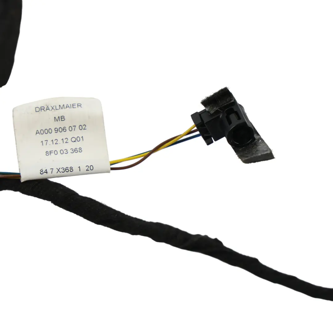 Mercedes C Class W205 Door Wiring Loom Harness Rear Right O/S - SKU A2055401510 - Part number A2055401510