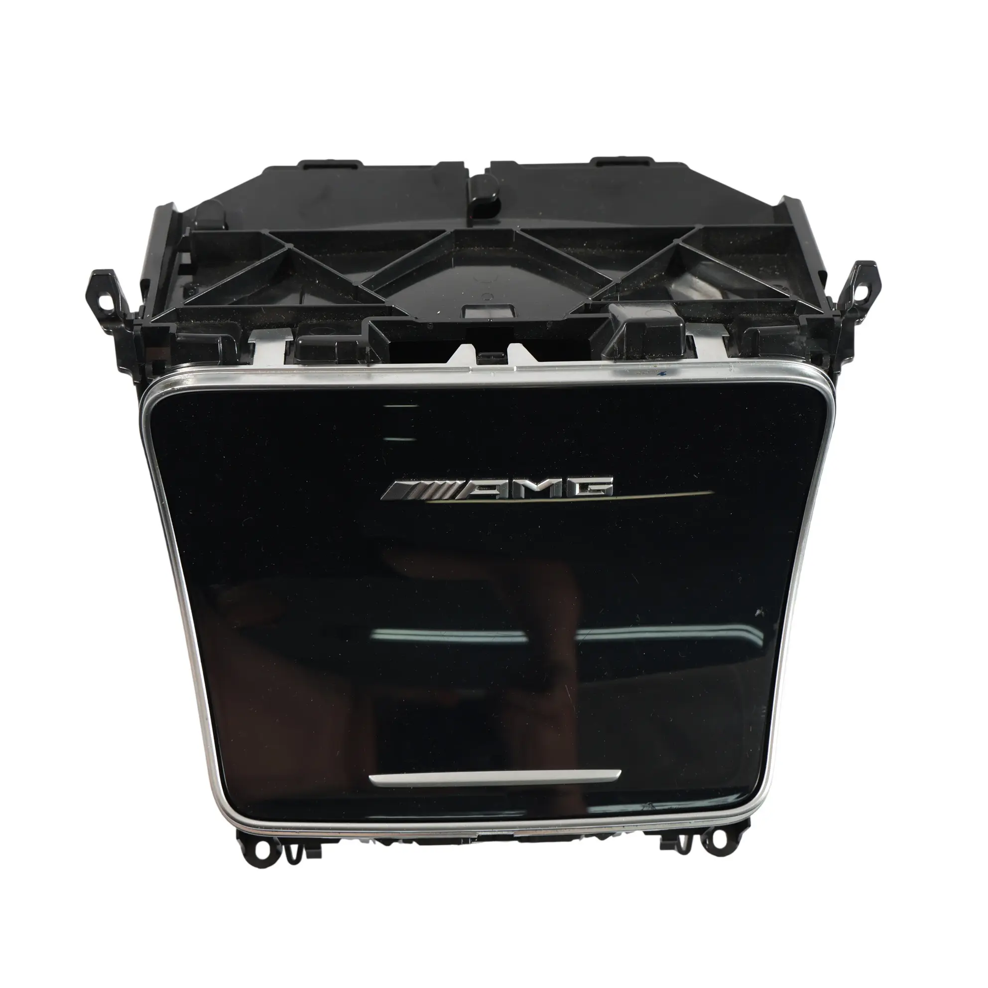 Mercedes W205 Centre Console Front Cup Holder Storage Black 12V A2056801005