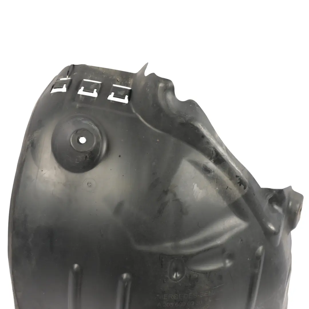 Front Wheel Arch Cover Splash Guard Left N/S to Mercedes W205 with Part number A2056900330 Mercedes W205 Front Wheel Arch Cover Splash Guard Left N/S - SKU A2056900330 - Part number A2056900330