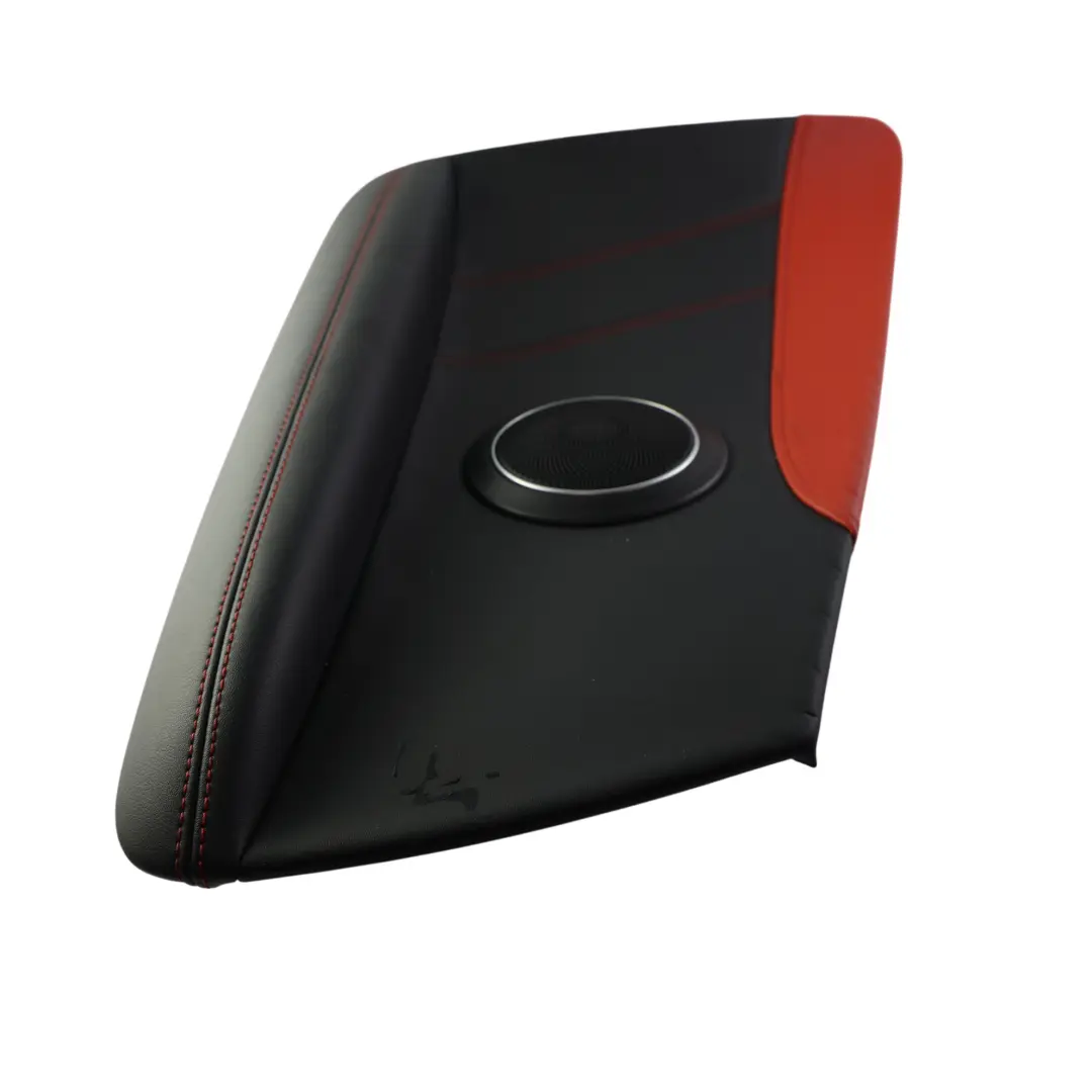 Panel Interior Cuero Rojo Pimienta Trasero Izquierdo para Mercedes C205 con número de pieza A2056909502 Mercedes C205 Panel Interior Cuero Rojo Pimienta Trasero Izquierdo - SKU A2056909502 - Número de pieza A2056909502