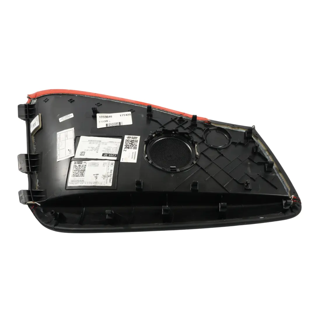 Mercedes C205 63 AMG Seitenverkleidung Designo Rot Hinten Rechts - SKU A2056909602 - Teilenummer A2056909602