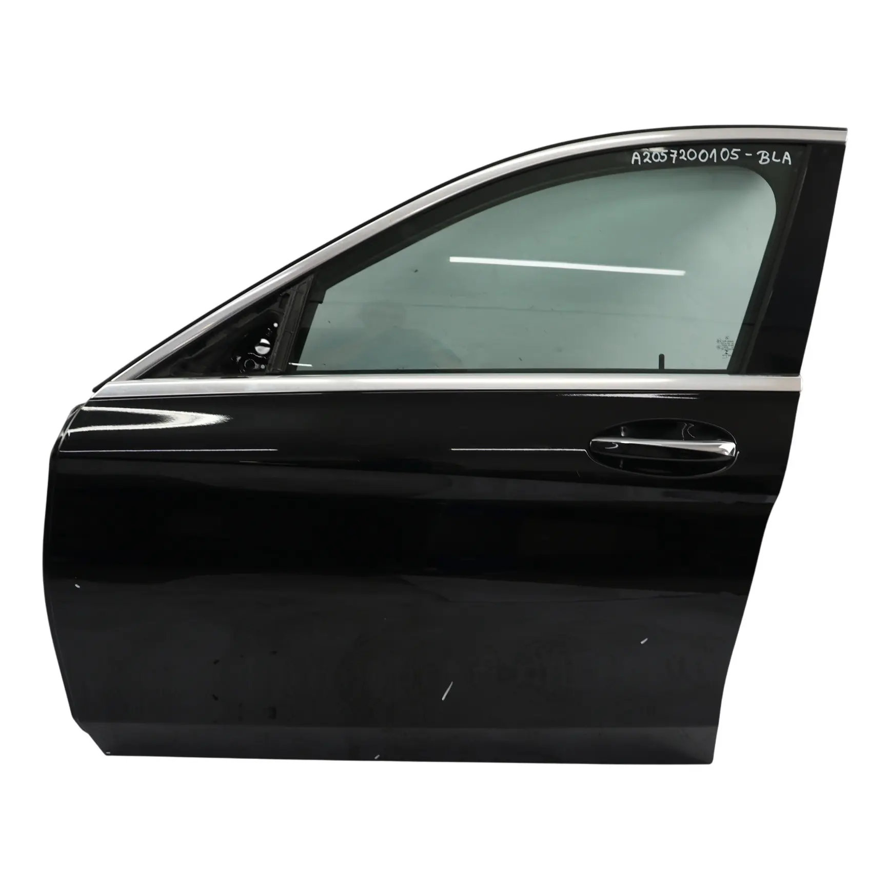 Mercedes W205 Pannello Copertura Porta Anteriore Sinistra Nero