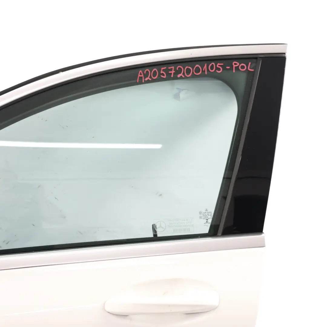 Mercedes W205 Pannello Porta Anteriore Sinistra Bianco Polare - 149 - SKU A2057200105-POL - Numero di parte A2057200105