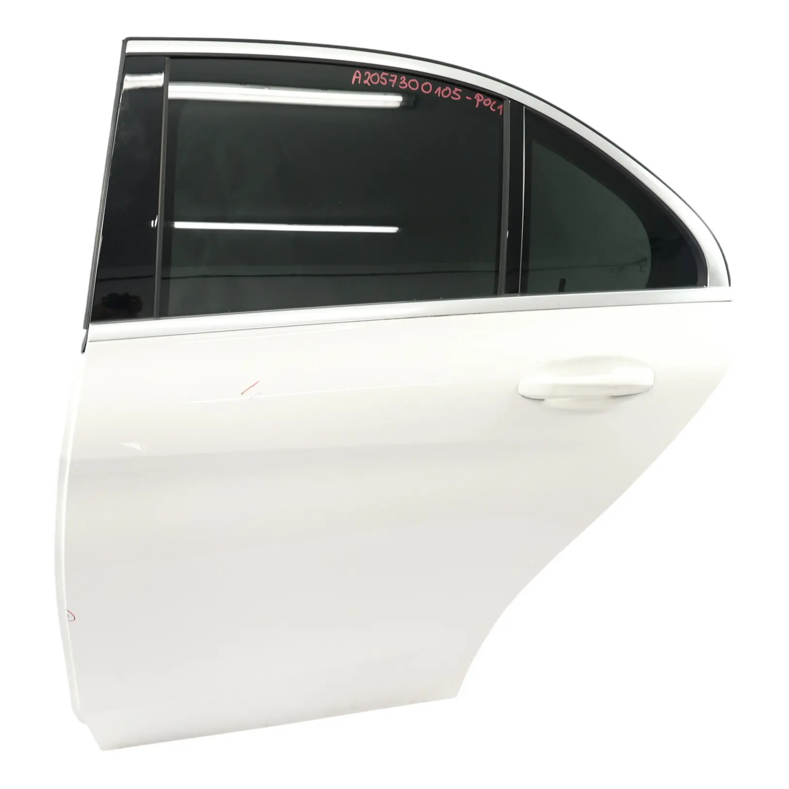 Mercedes W205 Porta Posteriore Sinistra Bianco Polare - 149