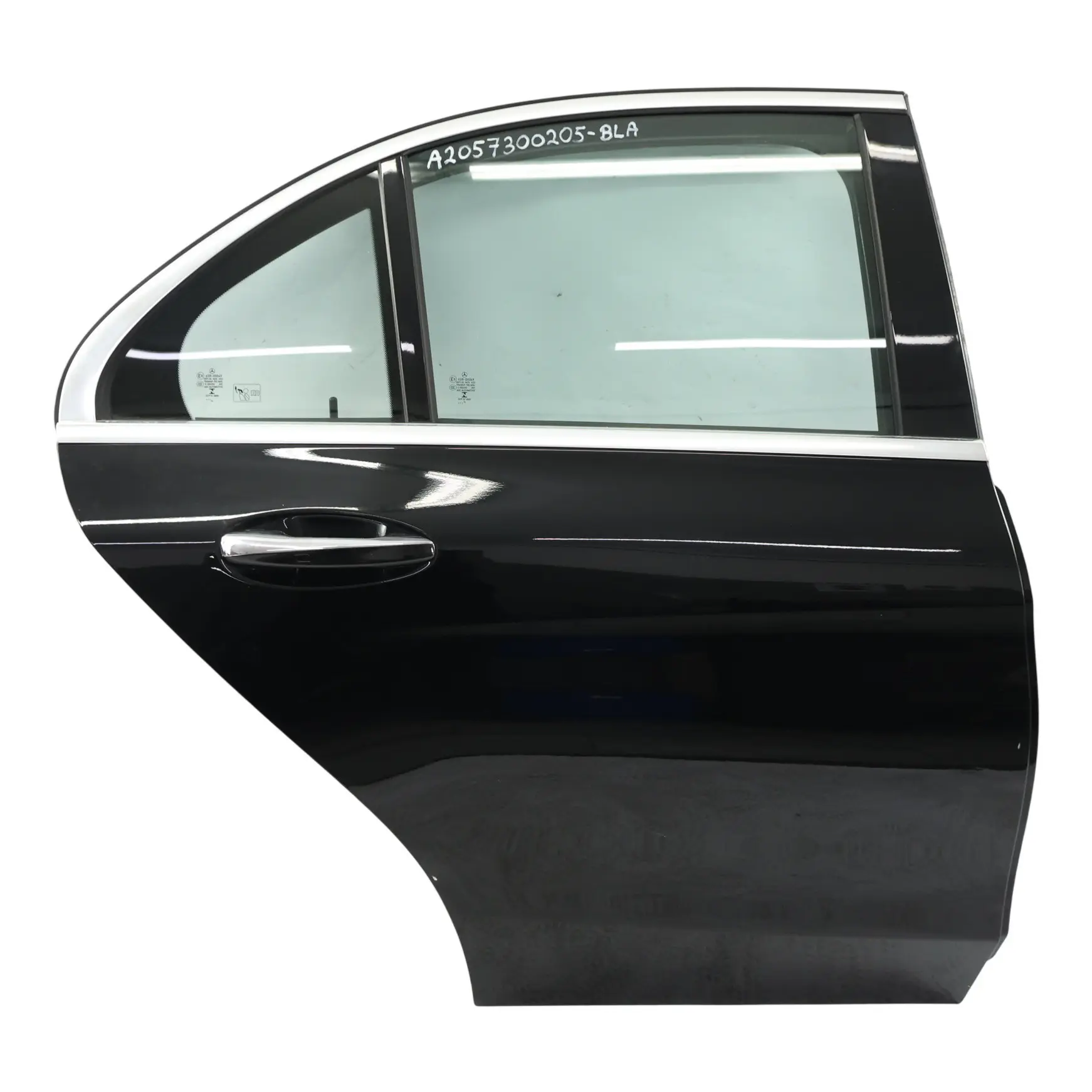Mercedes W205 Tür Hinten Rechts Schwarz - 040