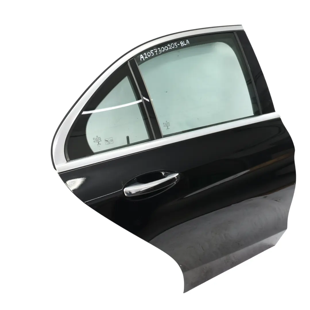 Mercedes W205 Porta Posteriore Destra Nero - 040 - SKU A2057300205-BLA - Numero di parte A2057300205