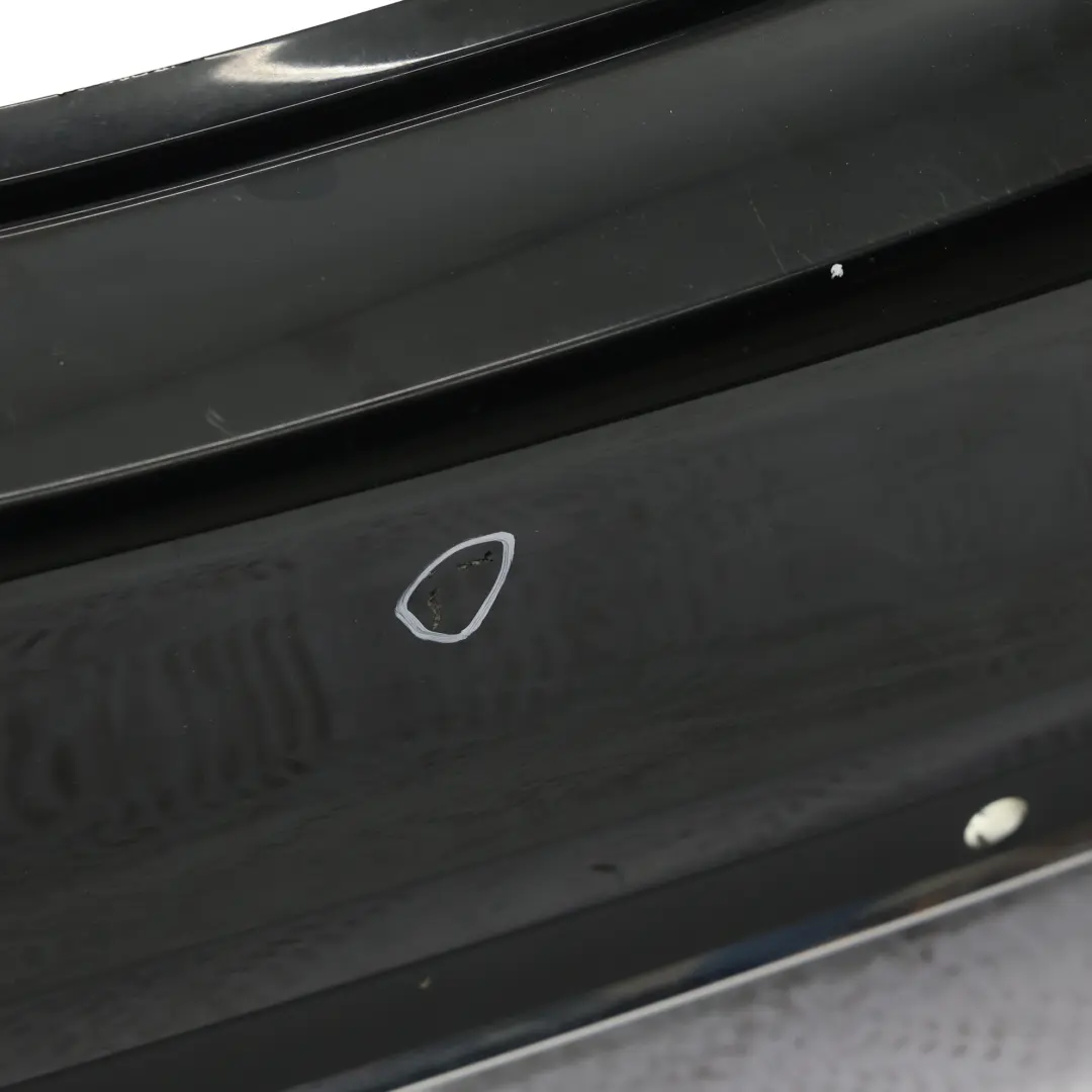 Bumper Cover PDC Parktronic Black - 040 to Mercedes W205 Rear with Part number A2058806400 Mercedes W205 Rear Bumper Cover PDC Parktronic Black - 040 - SKU A2058806400-BLA - Part number A2058806400