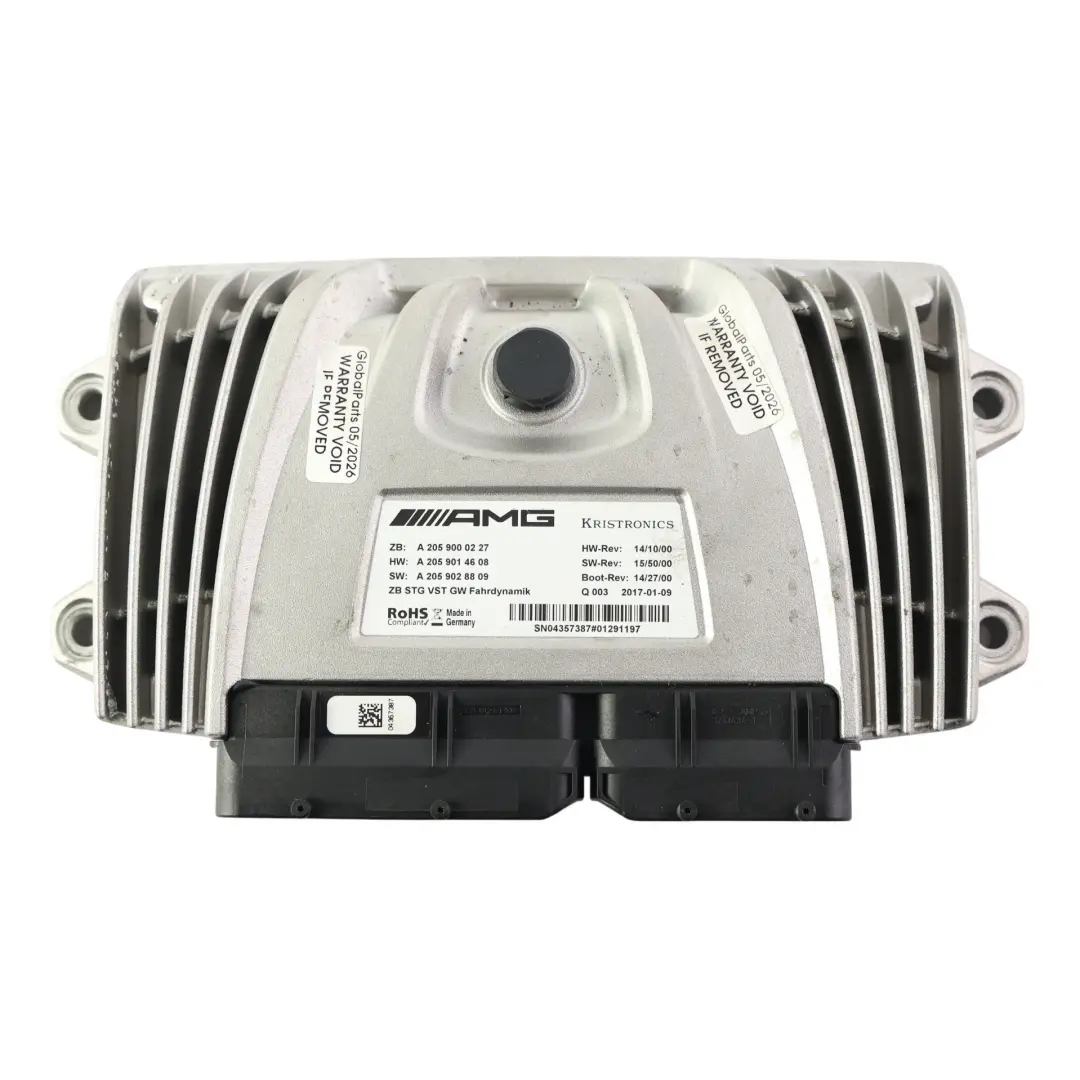 Module ECU Contrôle Suspension Dynamique pour Mercedes C205 à propos du numéro de pièce A2059000227 Mercedes C205 Module ECU Contrôle Suspension Dynamique - SKU A2059000227 - Numéro de pièce A2059000227