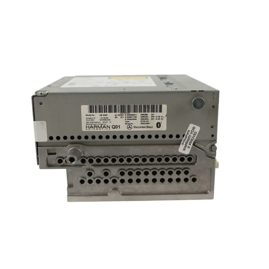 Mercedes W205 W447 Radioodtwarzacz Multimedialny CD - SKU A2059008015 - Numer Części A2059008015