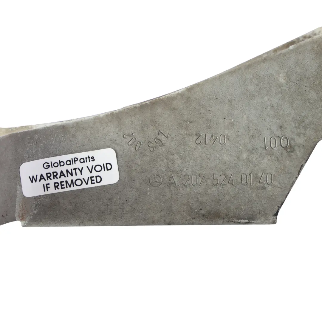 W207 C207 Bracket Mount Air Deflector Front Left to Mercedes with Part number A2075240140 Mercedes W207 C207 Bracket Mount Air Deflector Front Left - SKU A2075240140 - Part number A2075240140