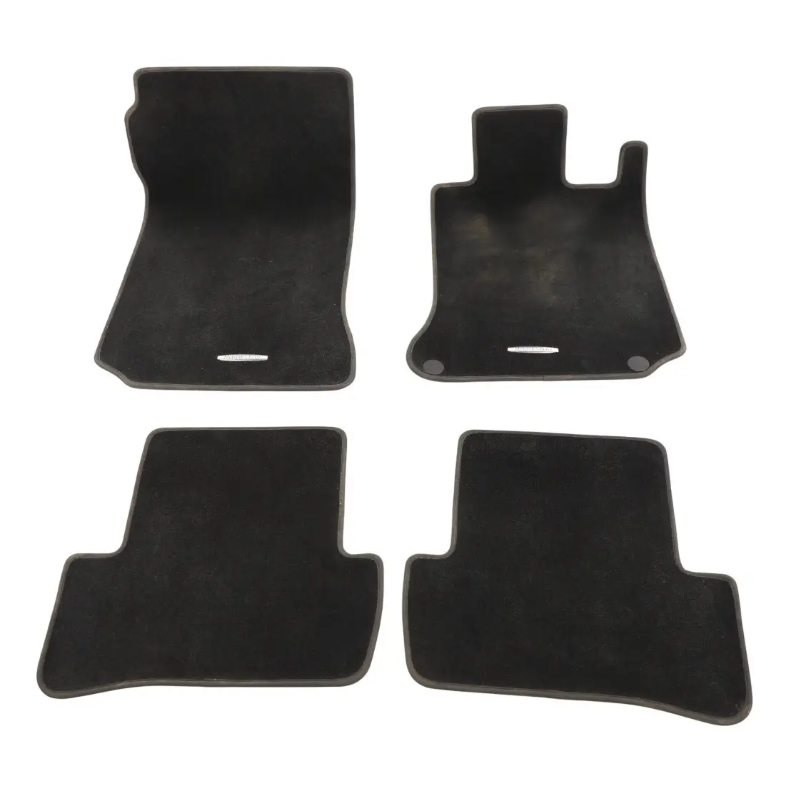 Mercedes W204 Floor Mat Carpet Set interior Front Rear Mercedes-Benz A2076800848