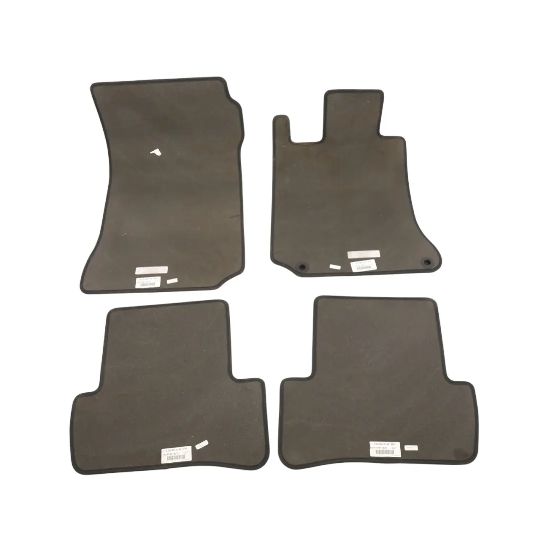 Floor Mat Carpet Set interior Front Rear Mercedes-Benz to Mercedes W204 with Part number A2076800848 Mercedes W204 Floor Mat Carpet Set interior Front Rear Mercedes-Benz - SKU A2076800848 - Part number A2076800848