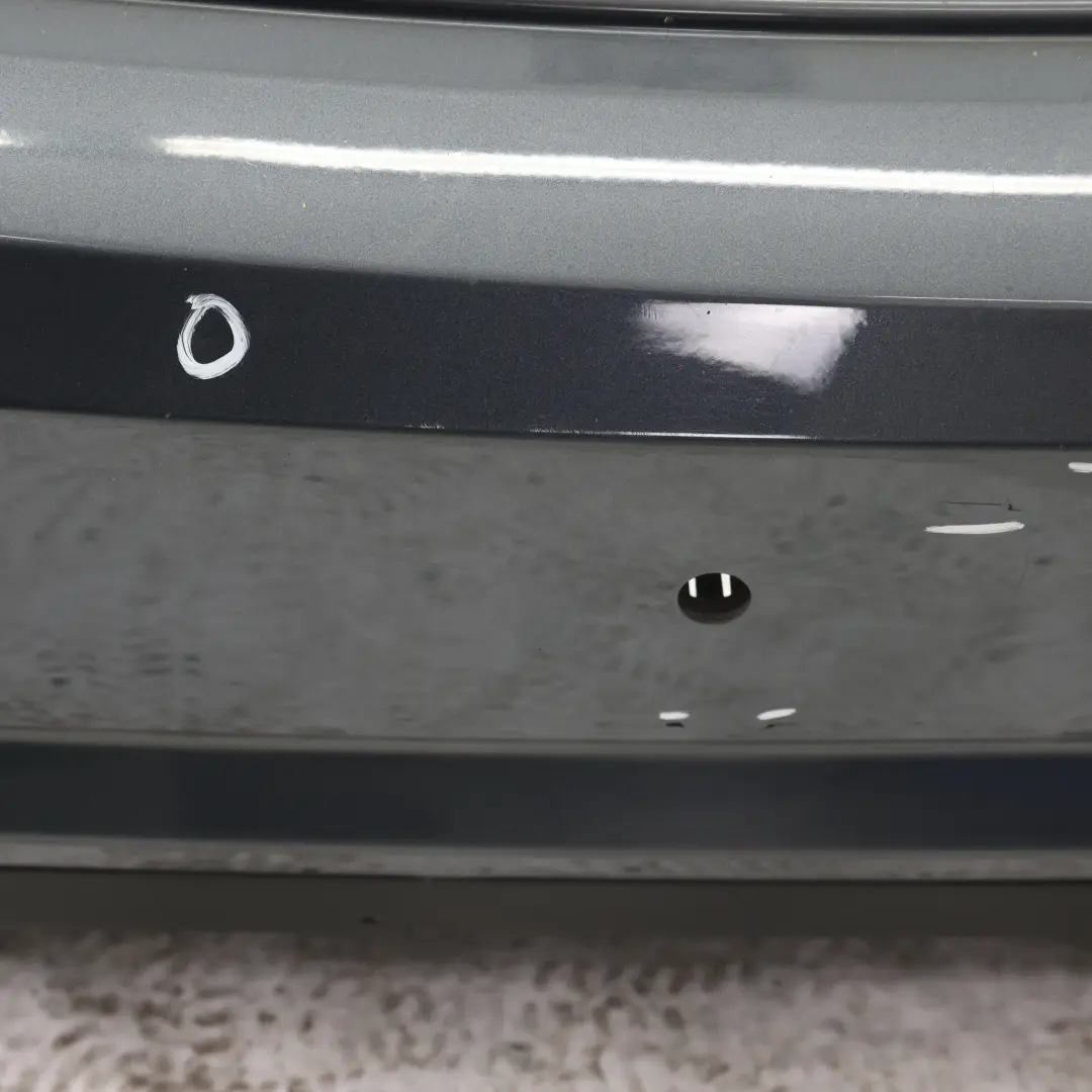 W207 Rear Bumper Trim Panel Covering Sport Tenorite Grey Metallic - 755 to Mercedes with Part number A2078803647 Mercedes W207 Rear Bumper Trim Panel Covering Sport Tenorite Grey Metallic - 755 - SKU A2078803647-TNG - Part number A2078803647