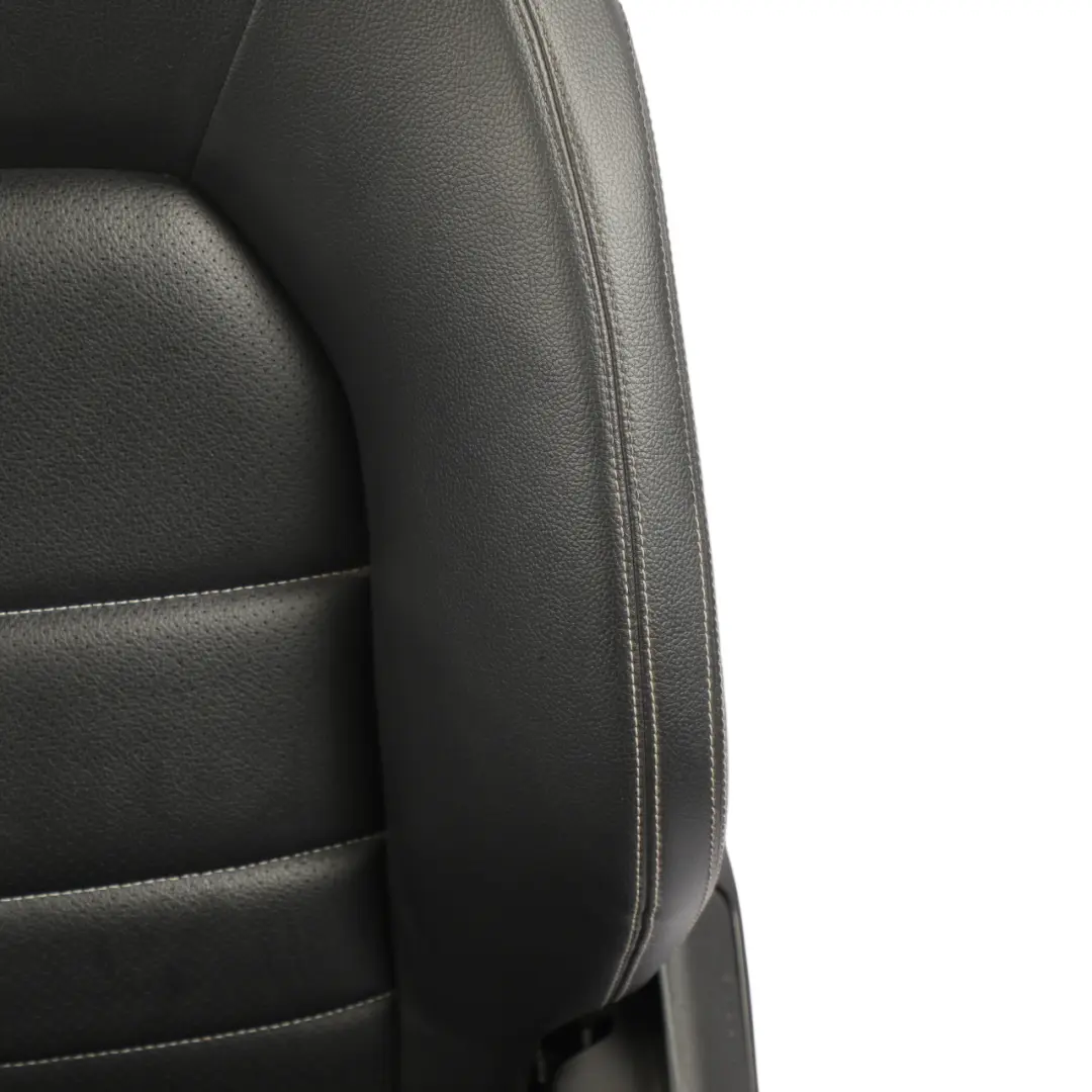 Front Seat Mercedes W207 A207 Coupe Left N/S Heated Leather Black Multicontour - SKU A2079101547 - Part number A2079101547