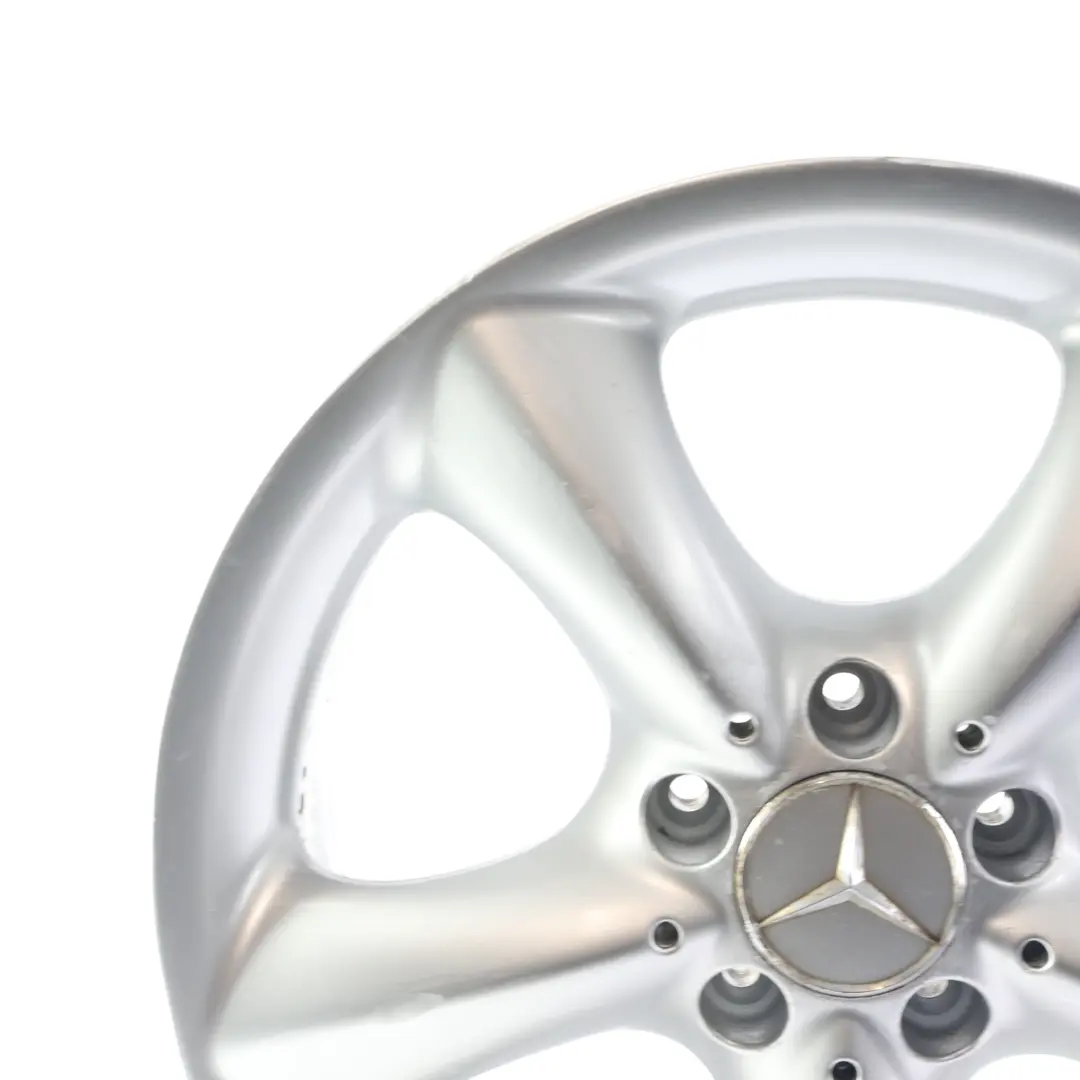Front Alloy Wheel Rim 17" ET:36 7,5J to Mercedes W203 W209 Silver with Part number A2094010502 Mercedes W203 W209 Silver Front Alloy Wheel Rim 17" ET:36 7,5J - SKU A2094010502-1 - Part number A2094010502