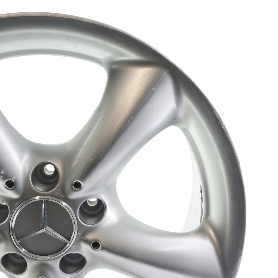 Mercedes W203 W209 Silberne Leichtmetall felge vorne 17" ET:36 7,5J - SKU A2094010502-2 - Teilenummer A2094010502