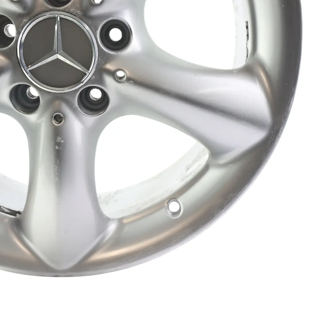 Front Alloy Wheel Rim 17" ET:36 7,5J to Mercedes W203 W209 Silver with Part number A2094010502 Mercedes W203 W209 Silver Front Alloy Wheel Rim 17" ET:36 7,5J - SKU A2094010502-2 - Part number A2094010502