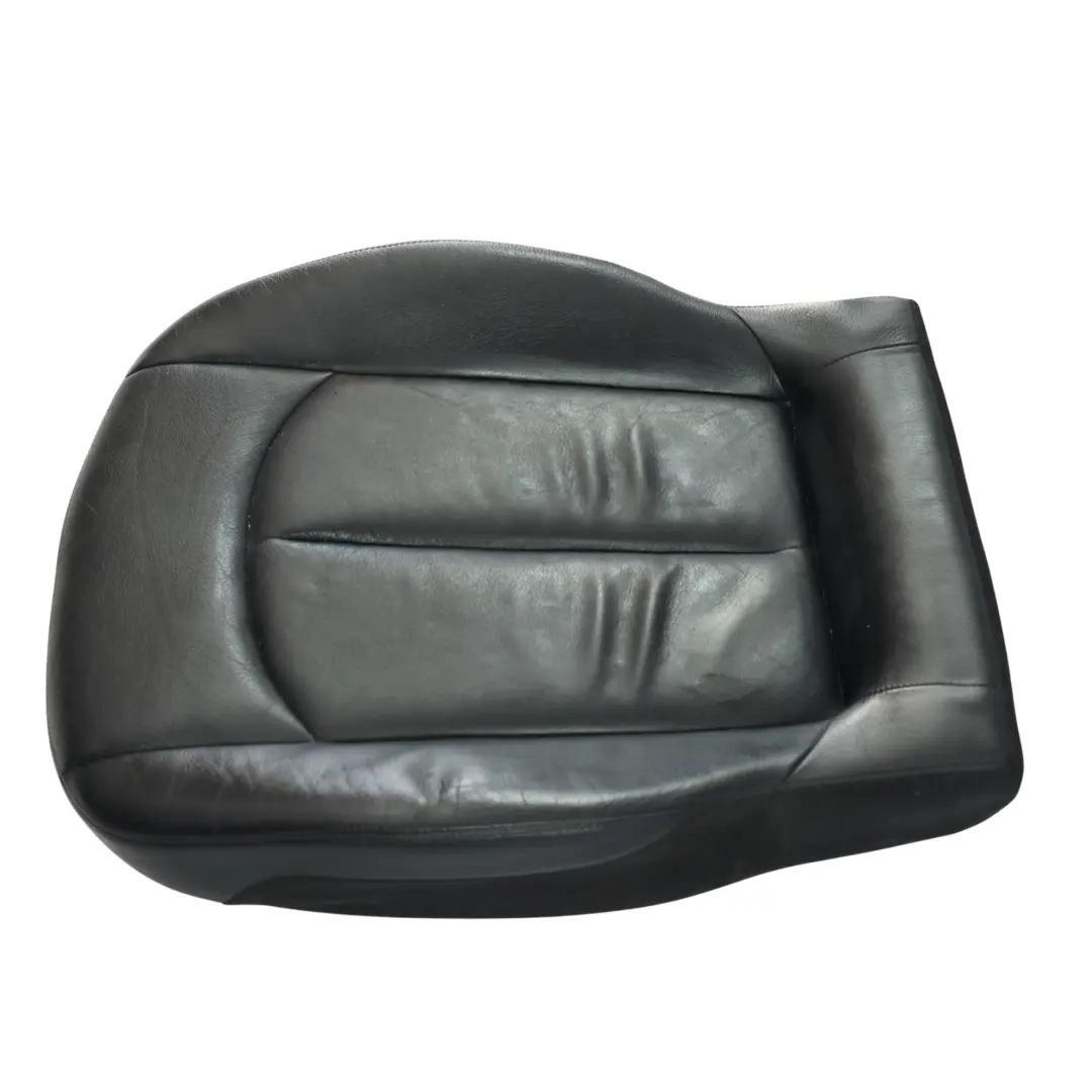 Mercedes W209 Front Seat Cover Cushion Heated Left Right N/O/S Black Leather - SKU A2099100792-1 - Part number A2099100792