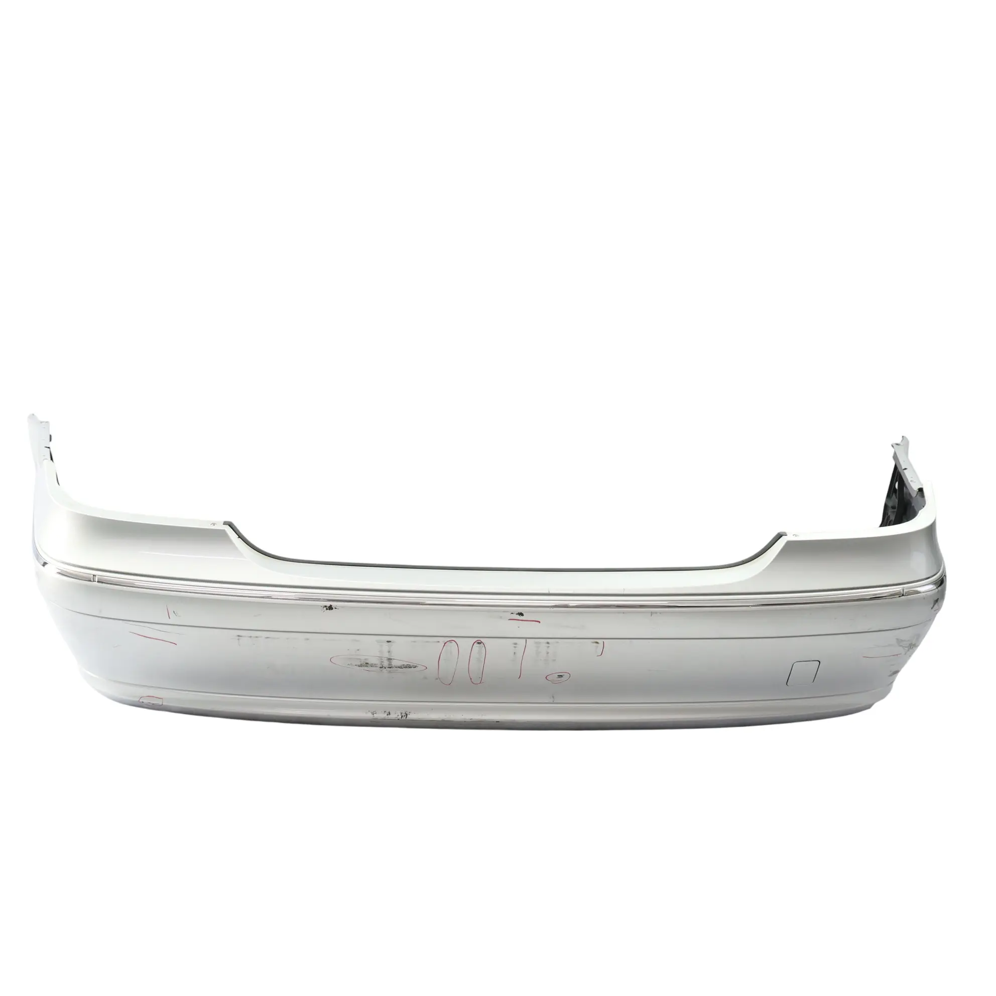 Mercedes W211 Zderzak Tylny Iridium Silver Srebrny Metalik - 775