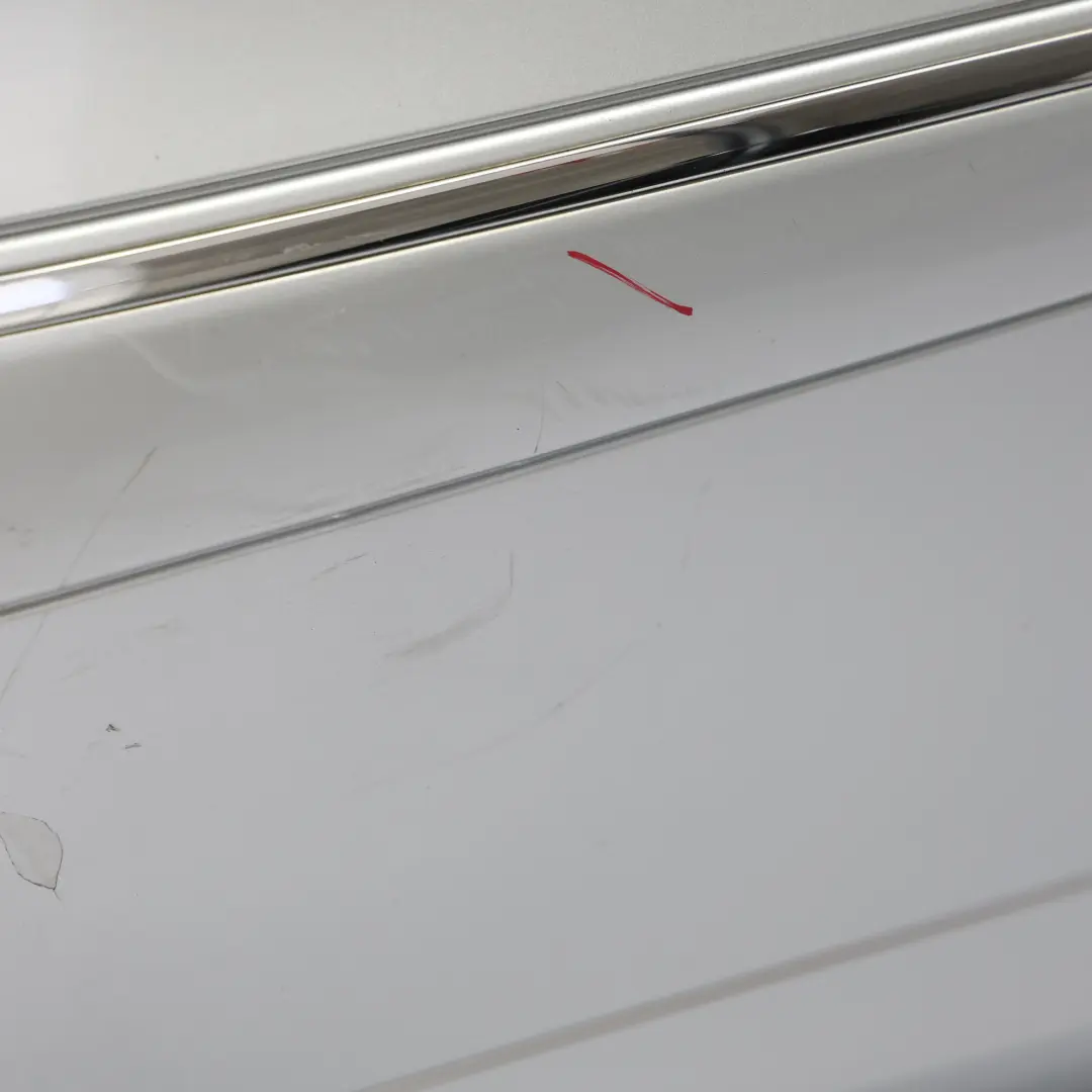 Mercedes W211 Rear Bumper Trim Panel Cover Iridium Silver Metallic - 775 - SKU A2118800740-IRS - Part number A2118800740
