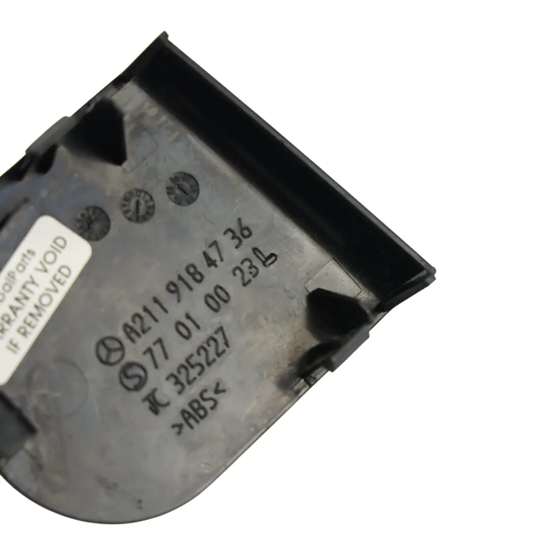 Mercedes W211 W219 Verkleidung Vordersitz Panel Links Schwarz - SKU A2119184736-1 - Teilenummer A2119184736