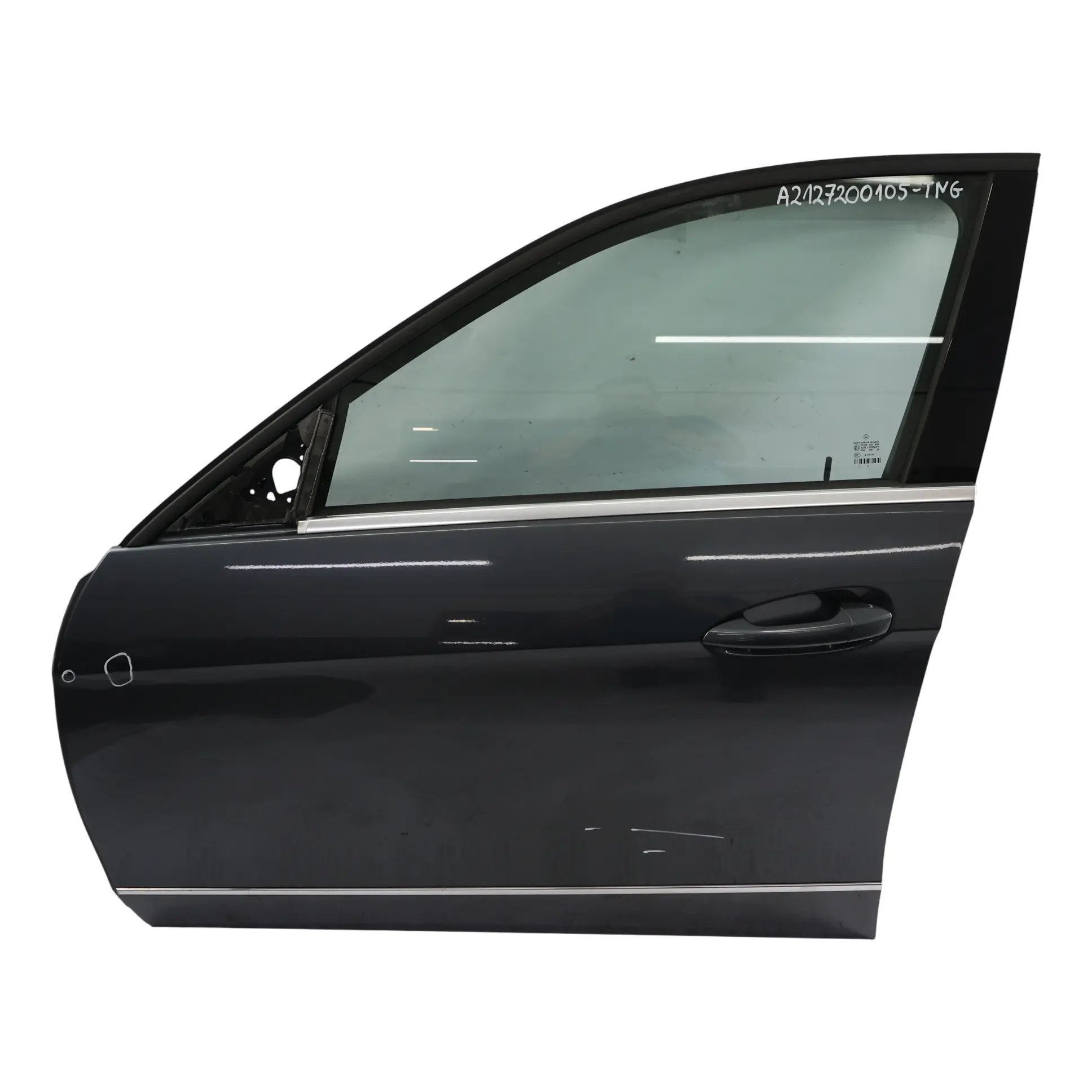 Mercedes W212 Tür Vorne Links Abdeckung Blende Tenorit Grau Metallic