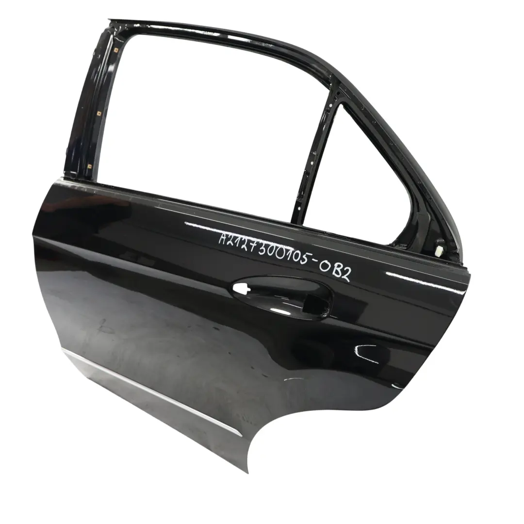 Door Rear Left N/S Obsidian Black Metallic - 197 to Mercedes W212 with Part number A2127300105 Mercedes W212 Door Rear Left N/S Obsidian Black Metallic - 197 - SKU A2127300105-OB2 - Part number A2127300105