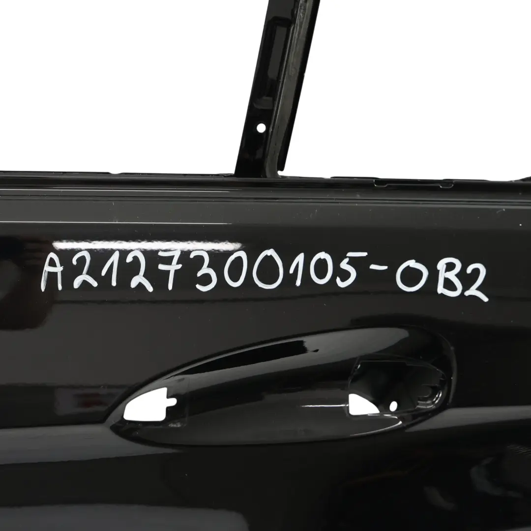 Puerta Trasera Izquierda Negro Obsidiana Metalizado 197 para Mercedes W212 con número de pieza A2127300105 Mercedes W212 Puerta Trasera Izquierda Negro Obsidiana Metalizado 197 - SKU A2127300105-OB2 - Número de pieza A2127300105