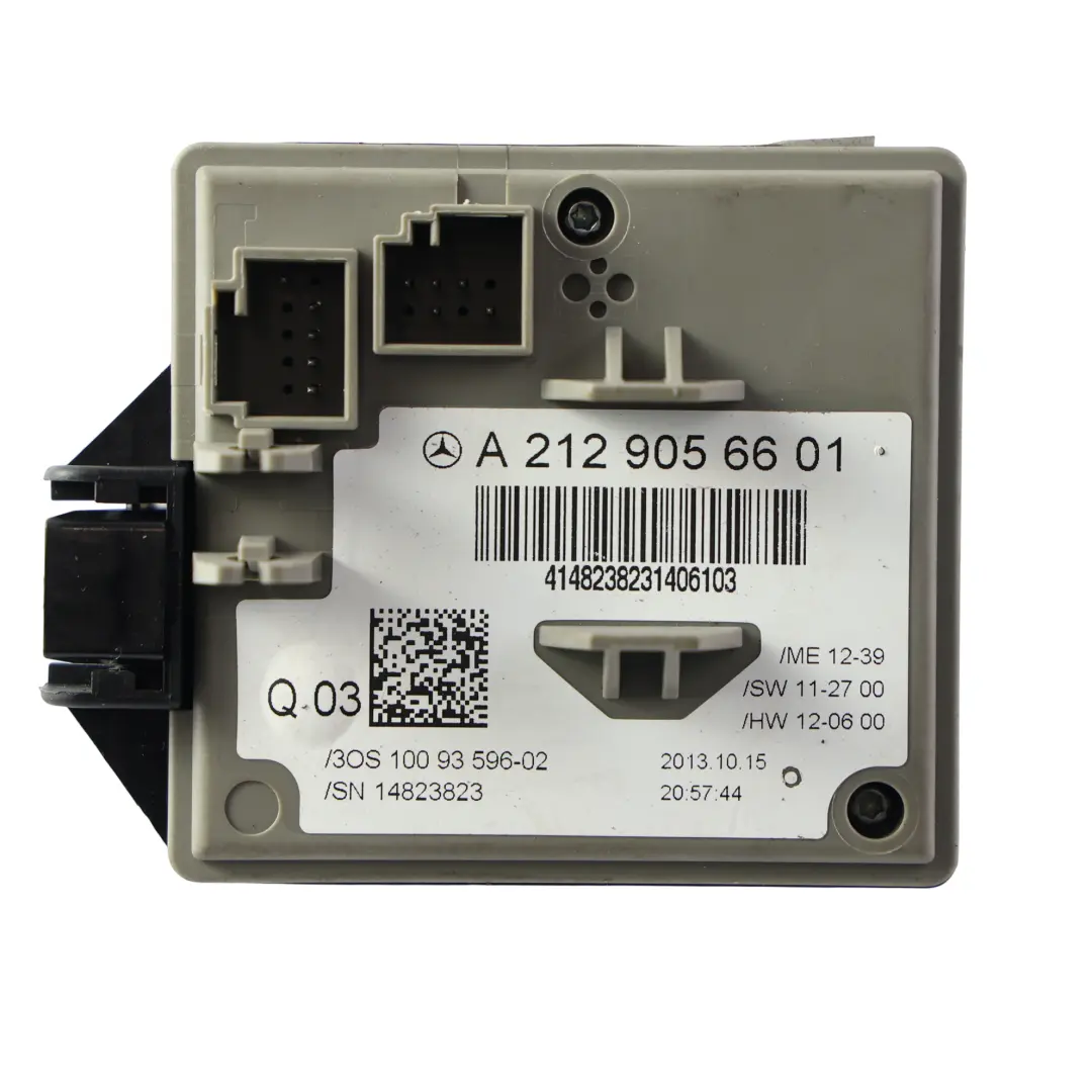 Mercedes W212 Key Reader Ignition Lock Remote Control Unit Module - SKU A2129056601-1 - Part number A2129056601