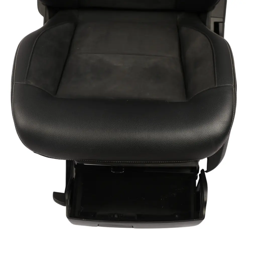 Mercedes W212 Front Seat Sport Heated Left N/S Covering Black Leather - SKU A2129108305-1 - Part number A2129108305