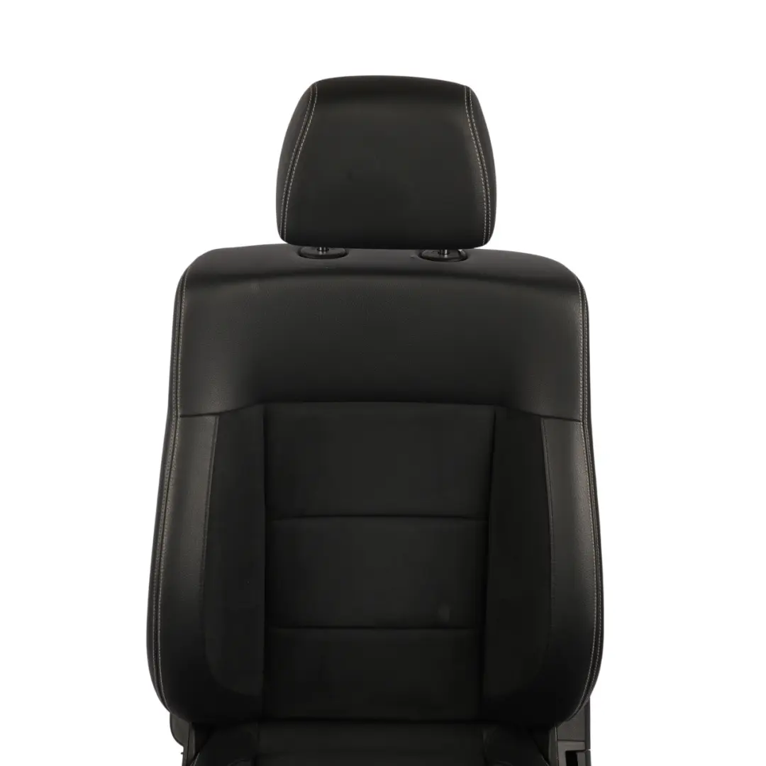 Mercedes W212 Front Seat Sport Heated Left N/S Covering Black Leather - SKU A2129108305-1 - Part number A2129108305