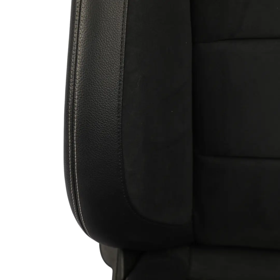 Mercedes W212 Front Seat Sport Heated Left N/S Covering Black Leather - SKU A2129108305-1 - Part number A2129108305