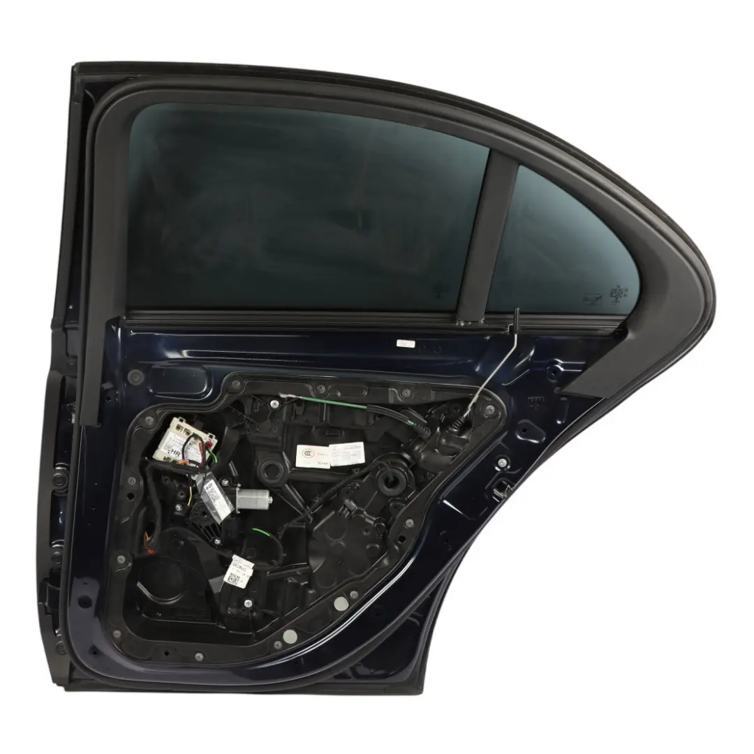 Mercedes W213 Saloon Door Rear Right O/S Cavansite Blue Metallic - 890 - SKU A2137300205-CVB - Part number A2137300205