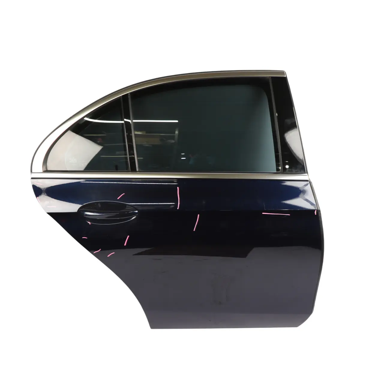Mercedes W213 Saloon Door Rear Right O/S Cavansite Blue Metallic - 890