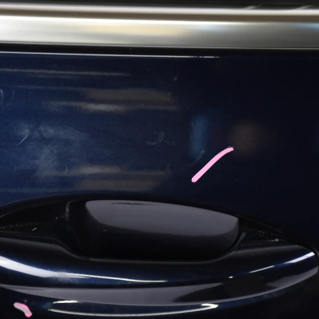 Door Rear Right O/S Cavansite Blue Metallic - 890 to Mercedes W213 Saloon with Part number A2137300205 Mercedes W213 Saloon Door Rear Right O/S Cavansite Blue Metallic - 890 - SKU A2137300205-CVB - Part number A2137300205