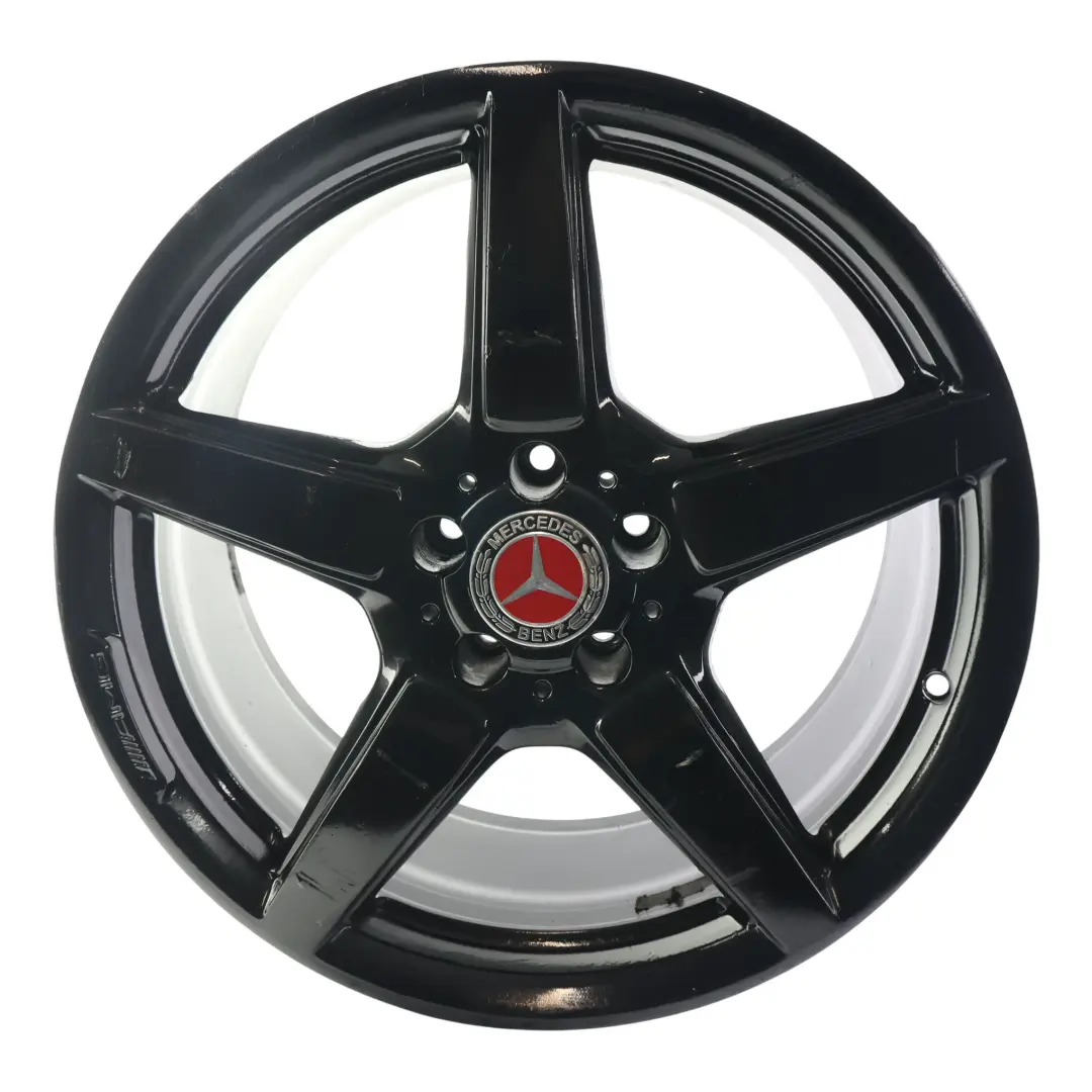 Mercedes C218 Felga Aluminiowa Tylna Czarna AMG 19" 9,5J ET:48 - SKU A2184011702-3 - Numer Części A2184011702