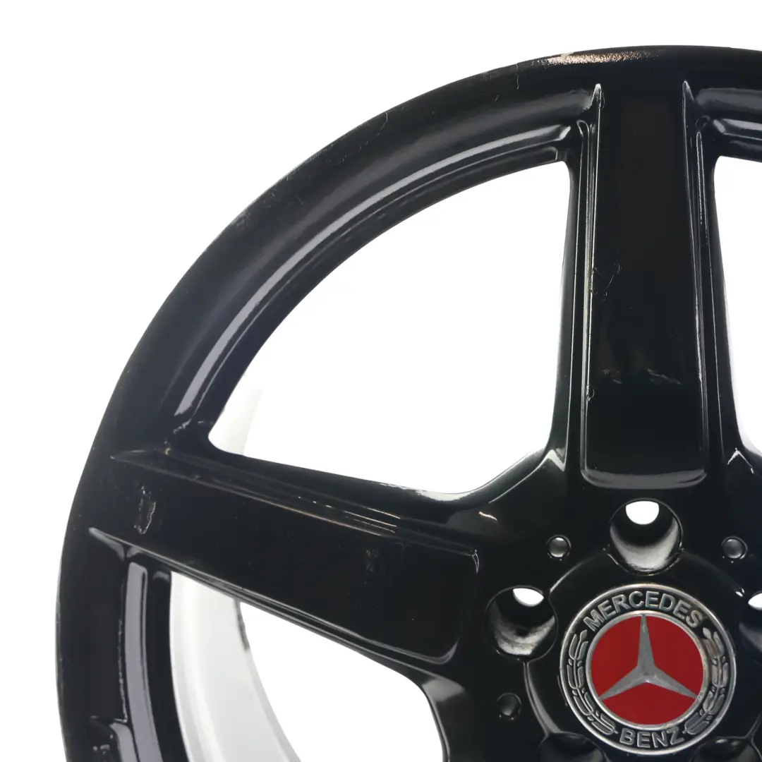 Alu Felge Hinten Schwarz AMG 19" 9,5J ET:48 für Mercedes CLS C218 mit Teilenummer A2184011702 Mercedes CLS C218 Alu Felge Hinten Schwarz AMG 19" 9,5J ET:48 - SKU A2184011702-3 - Teilenummer A2184011702