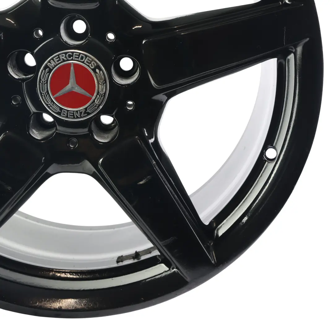 Alloy Wheel Rim Black AMG 19" 9,5J ET:48 to Mercedes CLS C218 Rear with Part number A2184011702 Mercedes CLS C218 Rear Alloy Wheel Rim Black AMG 19" 9,5J ET:48 - SKU A2184011702-3 - Part number A2184011702