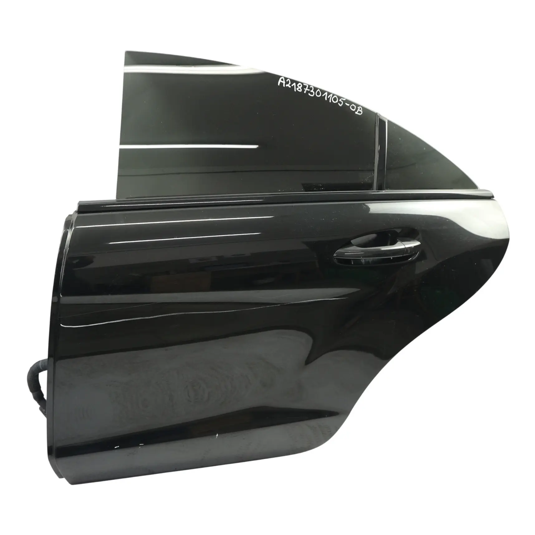Mercedes CLS C218 X218 Tür Hinten Links Obsidian Schwarz Metallic 197