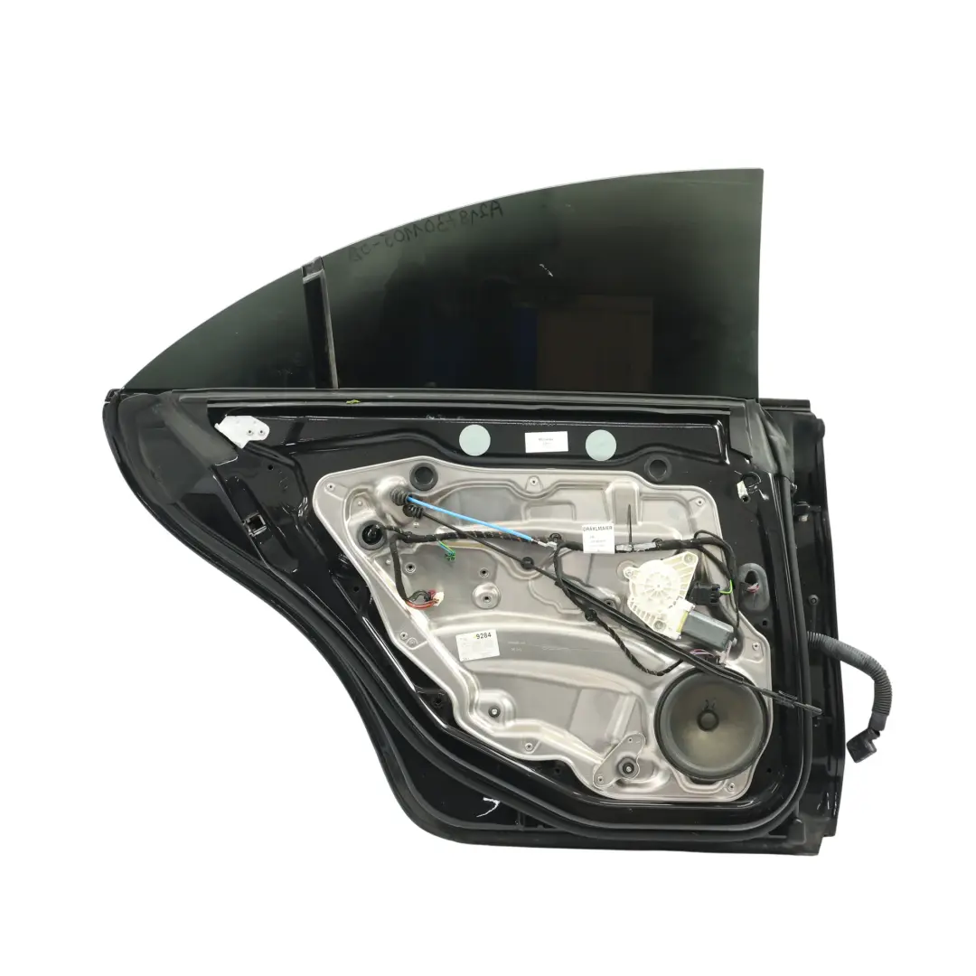 Door Rear Left N/S Obsidian Black Metallic - 197 to Mercedes CLS C218 X218 with Part number A2187301105 Mercedes CLS C218 X218 Door Rear Left N/S Obsidian Black Metallic - 197 - SKU A2187301105-OB - Part number A2187301105