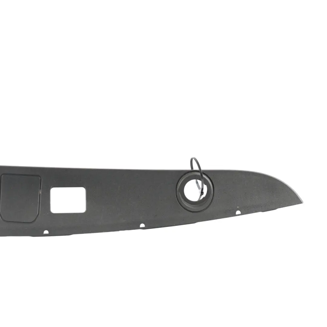 Number Plate Light Surround Trim Panel to Mercedes C218 Rear with Part number A2187500393 Mercedes C218 Rear Number Plate Light Surround Trim Panel - SKU A2187500393 - Part number A2187500393