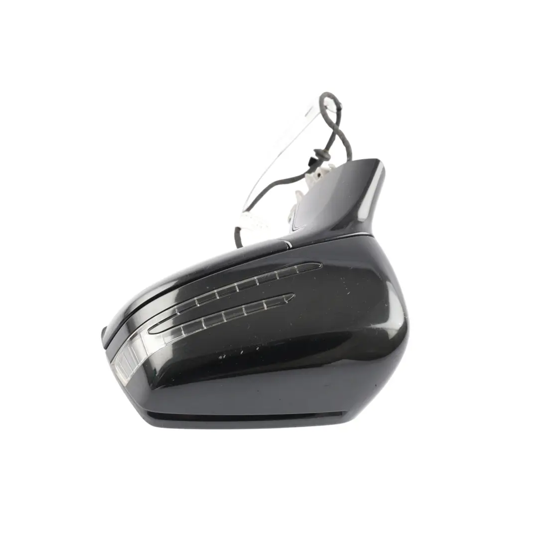 Outer Wing Mirror Left N/S Obsidian Black - 197 to Mercedes CLS C218 with Part number A2188100776 Mercedes CLS C218 Outer Wing Mirror Left N/S Obsidian Black - 197 - SKU A2188100776-OB - Part number A2188100776