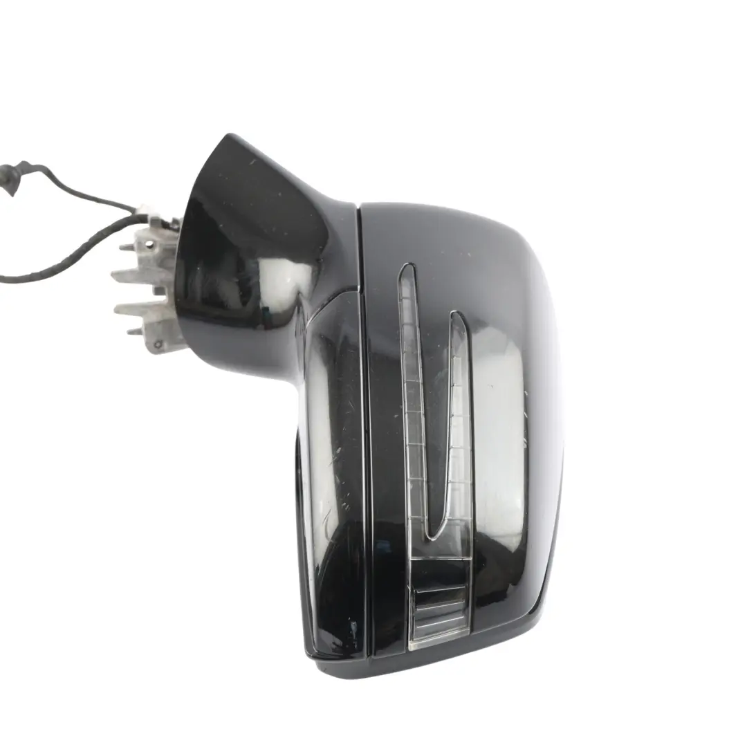 Mercedes CLS C218 Outer Wing Mirror Left N/S Obsidian Black - 197 - SKU A2188100776-OB - Part number A2188100776