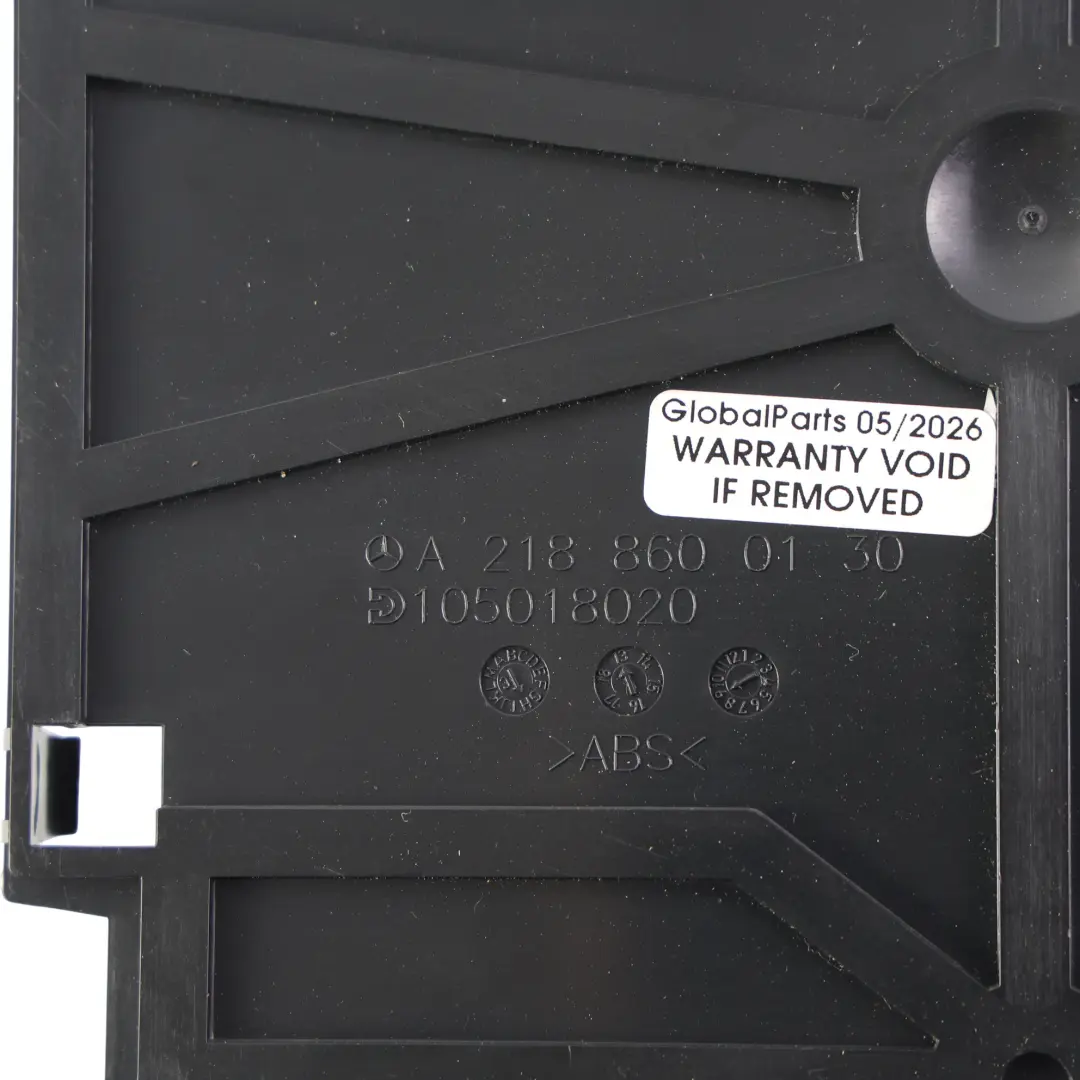 Mercedes C218 Mittelkonsole Ablagefach Hinten Gehäuse Abdeckung - SKU A2188600130 - Teilenummer A2188600130
